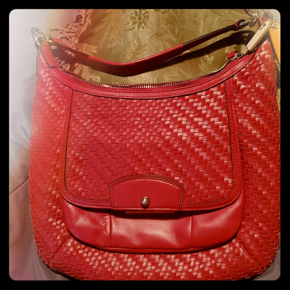 Coach Rasberry shoulder bag